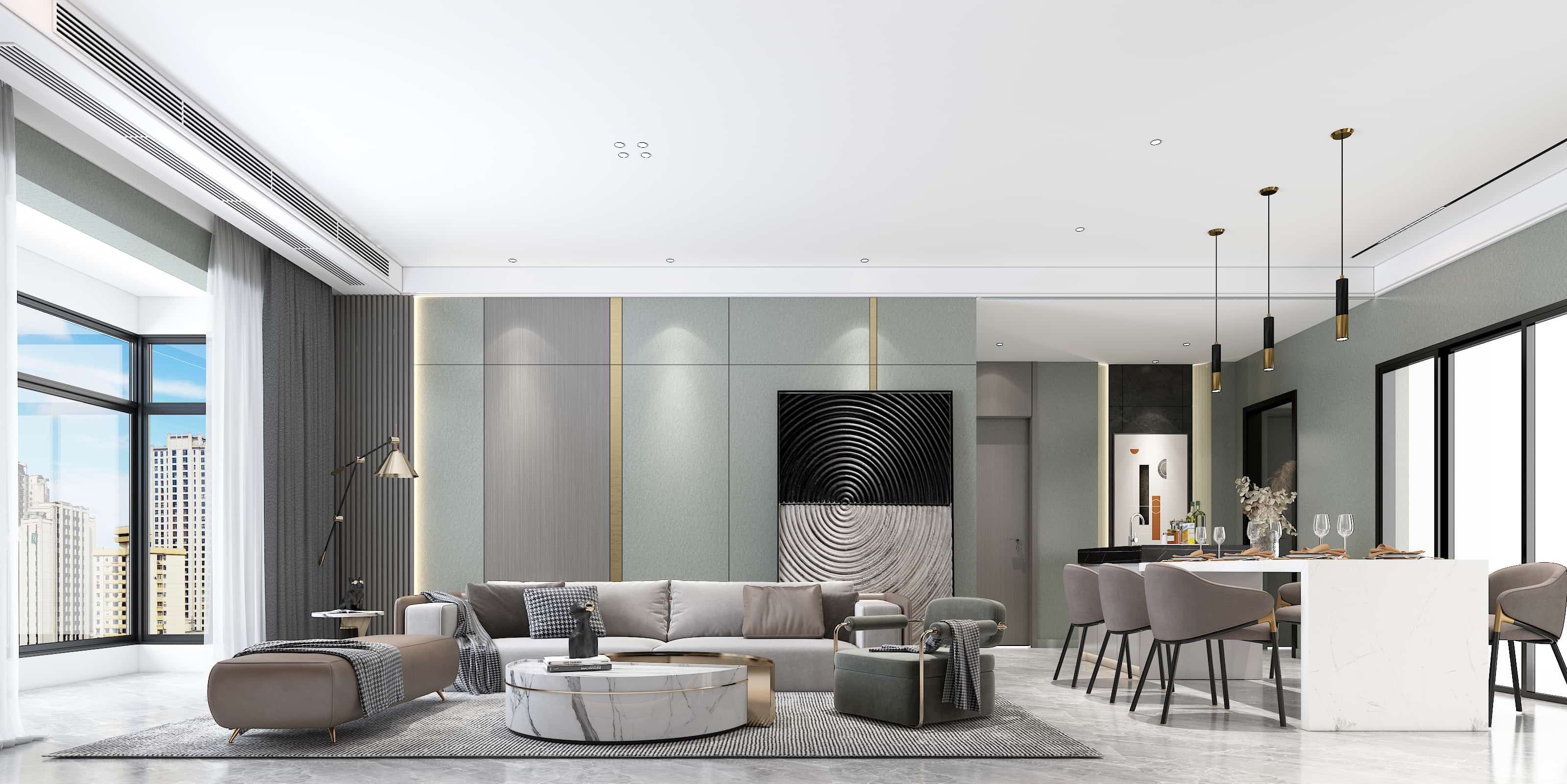 藝術(shù)涂料在商業(yè)空間的應(yīng)用